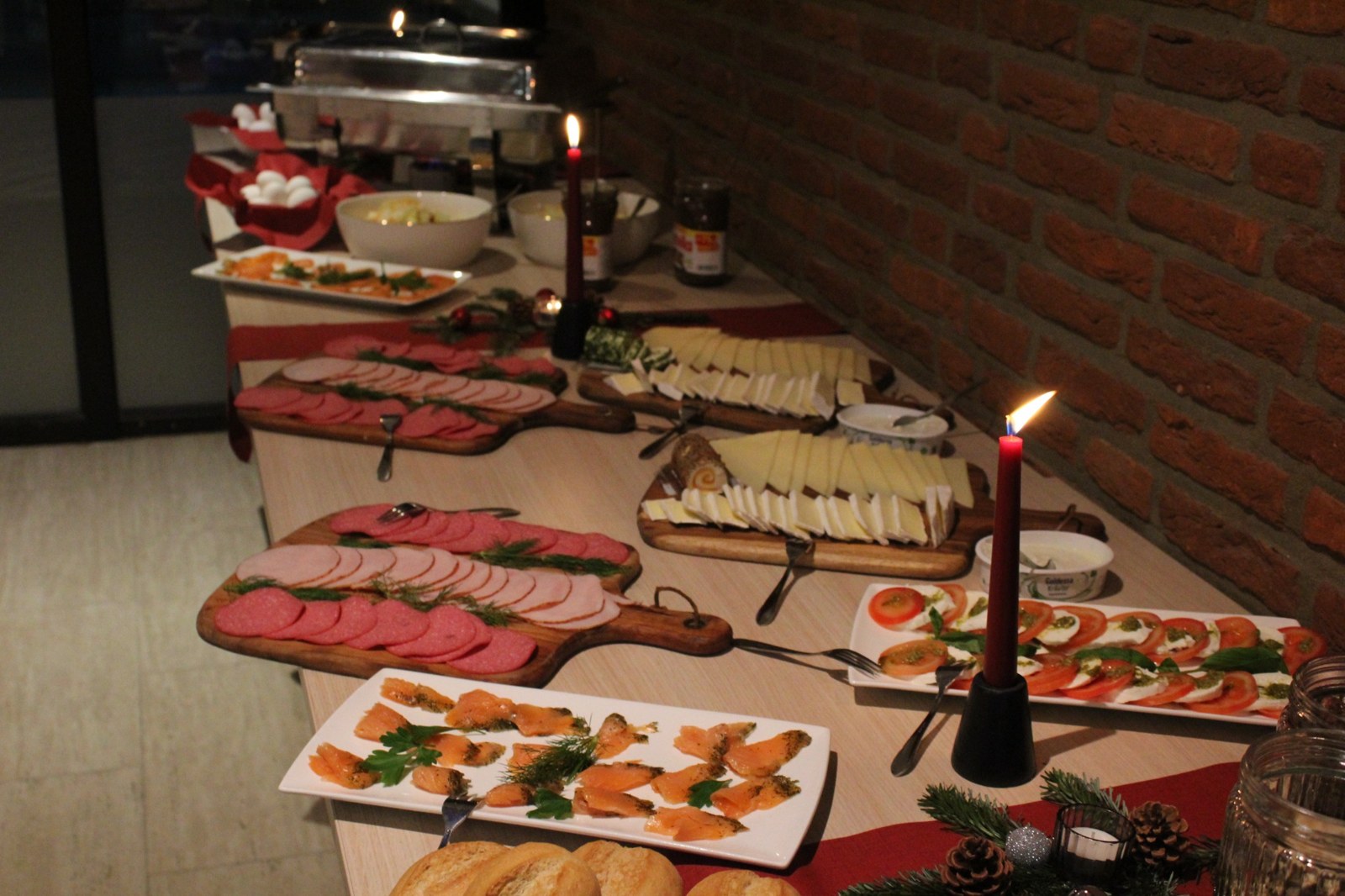 Buffet im Schoofmoor Garten
